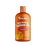 Wild Alaskan Salmon Oil For Dogs &Amp; Cats - Omega 3 Skin &Amp; Coat Support - Liquid Food Supplement For Pets - Natural Epa + Dha Fatty Acids For Joint Function, Immune &Amp; Heart Health 32Oz