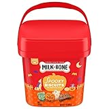 Milk-Bone Limited Edition Halloween Spooky Biscuit Dog Treats, 24 Ounce Pail