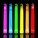30 Ultra Bright Glow Sticks In Bulk - Multi Use Glowsticks For Parties, Camping, Emergency Light And Survival Kit With 12 Hours Duration (Multi Color)