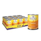 Wellness Complete Health Natural Wet Canned Puppy Food, Puppy Chicken &Amp; Salmon 12.5-Ounce Can (Pack Of 12)