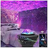 Easeking Star Projector Galaxy Light Projector With Bluetooth Speaker, Multiple Colors Dynamic Projections Star Night Light Projector For Kids Adults Bedroom, Space Lights For Bedroom Decor Aesthetic