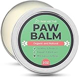 Paw Nectar Dog Paw Balm - Heals, Repairs &Amp; Restores Dry, Cracked &Amp; Damaged Paws - 100% Organic &Amp; Natural Cream Butter, Wax, Moisturizer &Amp; Protection For Dog Feet &Amp; Foot Pads - Effective &Amp; Safe - 2 Oz