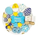 Bonne Et Filou Easter Dog Treats Gift Box Human Grade Gourmet Dog Treats 22 Luxury Dog Treats With Dog Macarons, Truffles &Amp; Bone Cookies Healthy Dog Treats For Small To Large Dogs