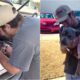 Dave Portnoy With Miss Peaches The Rescue Dog