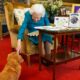 Queen Elizabeth And Corgi