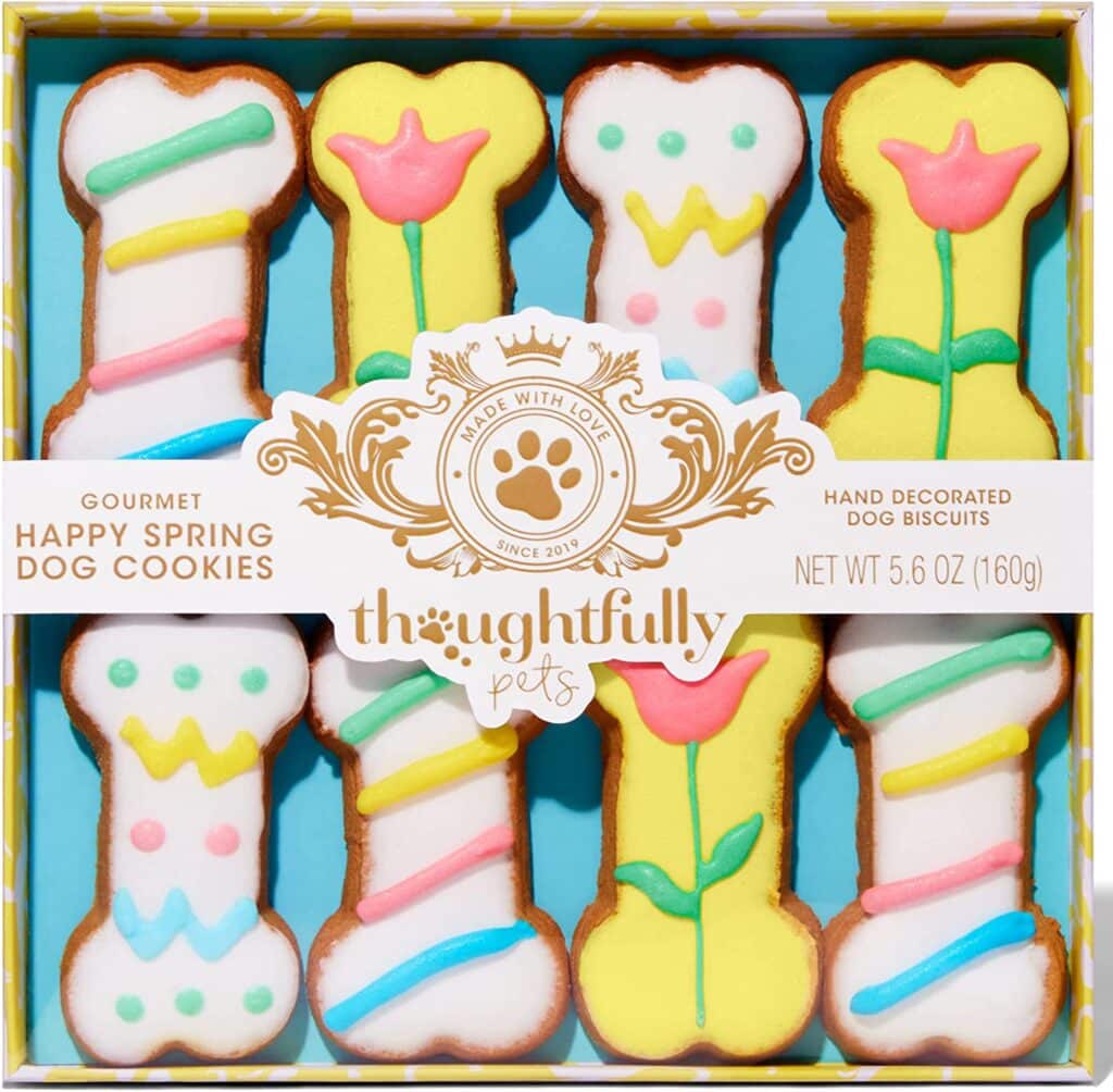 Thoughtfully Pets Dog Cookie Gift Set For Easter